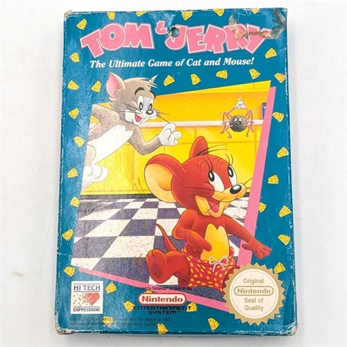 Tom & Jerry - Original Æske - SCN - NES Spil (B Grade) (Genbrug)